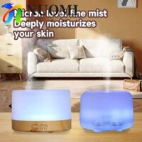 Máy khuếch tán hương thơm siêu âm NUOMI, Máy tạo độ ẩm không khí Mini 500ML, Máy phun sương di động đầy màu sắc Hỗ trợ giấc ngủ Đèn ngủ đầy màu sắc tại nhà