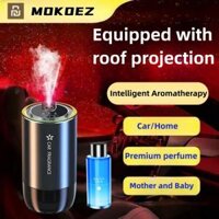 Máy khuếch tán nước hoa ô tô Hiệu ứng mái nhà đầy sao Hộp đựng nước hoa ô tô được trang bị đèn chiếu mái nhà