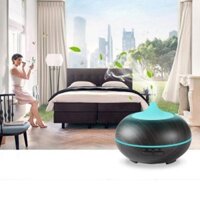 Máy Khuếch Tán Phun Sương Bí Ngô Cỡ Lớn 550Ml Máy Xông Tinh Dầu Thơm làm Phòng Lọc Không Khí có Remote Điều Khiển