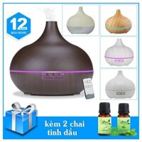 Máy Khuếch tán Phun Xương tinh dầu 500ml Có điều khiển
