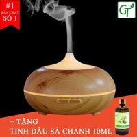 Máy Khuếch Tán Tinh Dầu Bí Ngô Cao Cấp + Tặng Tinh Dầu Sả 10ml