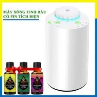 Máy Khuếch Tán Tinh Dầu Có Pin Tích Điện, Xông Tinh Dầu Trực Tiếp Không Dùng Nước. Chuyên Dụng Cho Gia Đình, Văn Phòng