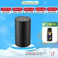 Máy khuếch tán tinh dầu (không dùng nước) có tích pin khử mùi hôi xe ô tô, phòng làm việc - Diffuserlux