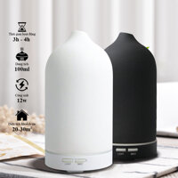 Máy Khuếch Tán Tinh Dầu Nomad Ceramic Ultrasonic Diffuser - 12W 100ml - Trắng