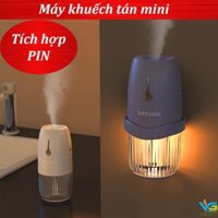 Máy khuếch tán tinh dầu ô tô tích hợp pin dùng 3 ngày điều khiển giọng nói [GIẢM 15% KHI MUA TINH DẦU]