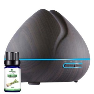 Máy khuếch tán tinh dầu Quả đào gỗ nâu Lorganic FX2025