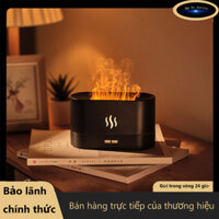Máy khuếch tán tinh dầu Tạo Độ Ẩm Hình Ngọn Lửa Nhiều Màu Sắc180ml Có Đèn LED 3D mạch phun sương đèn khuếch tán