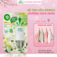 Máy khuếch tán tinh dầu tự động Air Wick hương hoa Nhài kèm Lọ tinh dầu 19ml nhập khẩu Châu Âu