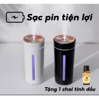 Máy Khuếch Tán Tinh Dầu Xe Hơi Mới (Sạc Pin) Phun Sương Khử Mùi | Máy Xông Tinh Dầu Ô Tô, Bàn Làm Việc