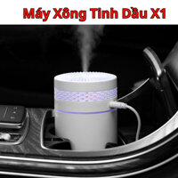 Máy Khuếch Tán Tinh Dầu Xe Ô Tô - Xông Phòng X1 - HUMI, Máy Phun Sương Tạo độ Ẩm Tỏa Hương Thơm - (Tặng 1 Tinh Dầu)