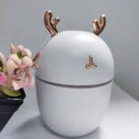 Máy khuếch tán tinh dầu Humidifier, máy phun sương hơi nước tạo độ ẩm để bàn có đèn led tai huơu