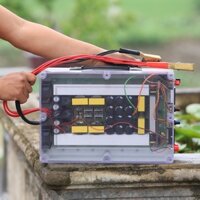 Máy Kích Cá Điện Tử 44Fet IGBT Auto Siêu Khủng Có 5 Chế Độ Đánh Mọi Loại Nước Đánh Thuyền Lớn Thả Cáp, Kéo Chã (Mã K21)