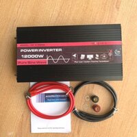 Máy kích chuyển điện bình ắc quy 24V lên 220V Sóng Sine chuẩn dùng tại gia đình, xe tải lớn, nhà xưởng 2.000W (TS58)