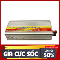 MÁY KÍCH ĐIỆN 12V LÊN 220V INVERTER 2000W SUOER SUA-2000A SIÊU BỀN