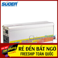 MÁY KÍCH ĐIỆN 12V LÊN 220V INVERTER 2000W SUOER SUA-2000A mẫu mã mới 2023 SIÊU BỀN [MeTro]