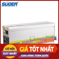 MÁY KÍCH ĐIỆN 12V LÊN 220V INVERTER 2000W SUOER SUA-2000A hàng hóa mới 2023 SIÊU BỀN [MeTro]