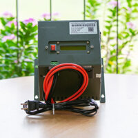 Máy kích điện bình ắc quy 12V lên 220V Sóng Sine chuẩn, hàng NHẬT BẢN 1.500VA/1.000W kiêm sạc ắc quy tự ngắt (TS61)