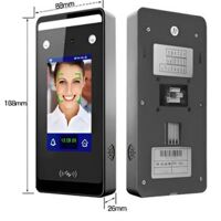 Máy kiểm soát cửa nhận diện khuôn mặt , thẻ từ VR-FACE-DK66