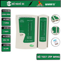 Máy kiểm tra cáp mạng máy tính WYNN'S WNS-468 Thiết kế bền bỉ - Tự động quét hiệu quả cho các dây thiếu GD