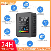 Máy kiểm tra chất lượng không khí HABOTEST đo nhiệt độ độ ẩm CO2 5 trong 1 màn hình LCD sử dụng trong văn phòng nhà kính
