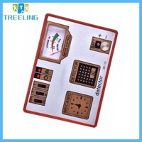 Máy kiểm tra chuyển động dụng cụ cầm tay Treeling với đo xung Máy đo điện tử gia đình để đồng hồ hiệu quả Maintenanc