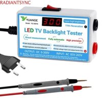 Máy kiểm tra đèn nền TV RADIANTSYNC, Pin mạ màn hình kỹ thuật số Dải đèn LED Công cụ kiểm tra hạt, Cáp nguồn điện áp thích ứng Phích cắm EU / US Dụng cụ đo ánh sáng LED
