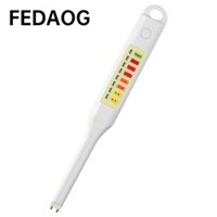 Máy kiểm tra độ mặn thực phẩm điện tử FEDAOG, ABS trắng, Đồng hồ đo độ mặn LED, Đồng hồ đo nồng độ muối chống nước Nhà bếp gia đình