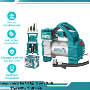 Máy kiểm tra hơi lốp xe ô tô Total TTAC2506