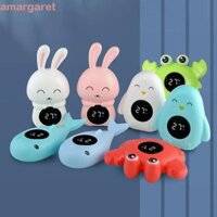 Máy kiểm tra nhiệt độ AMAGRET, Máy đo nhiệt độ tắm hoạt hình chống nước nổi, Màn hình LED Nhiệt kế nước tắm an toàn cho bé