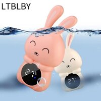 Máy kiểm tra nhiệt độ LTBLBY, Màn hình LED Đồng hồ đo nhiệt độ tắm chống nước nổi, Nhiệt kế nước tắm hoạt hình an toàn dễ thương cho bé
