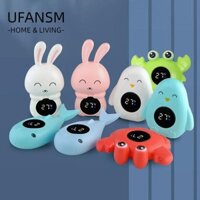 Máy kiểm tra nhiệt độ UFASM, Máy đo nhiệt độ tắm an toàn hoạt hình, Màn hình LED chống nước nổi Cảm biến nhiệt độ cho bé