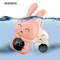 Máy kiểm tra nhiệt độ XGZMG, Máy đo nhiệt độ tắm an toàn màn hình LED, Cảm biến nhiệt độ chống nước nổi hoạt hình cho bé