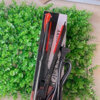 Máy là cụp phồng tóc lưỡi đỏ máy duỗi, là, dập,ép  bản nhỏ vỏ hộp có thể thay đổi tuỳ đợt