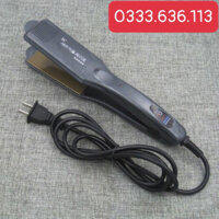 Máy là duỗi tóc, dập phồng tóc chỉnh nhiệt bản lớn 878