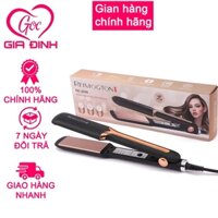 Máy là tóc,máy bấm xù ép duỗi tóc 2 trong 1 cao cấp bản to chỉnh nhiệt