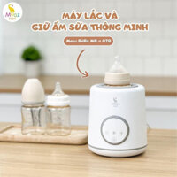 Máy lắc bình sữa cho bé Moaz Bebe MB079, máy giữ ấm bình sữa thông minh - Min Baby