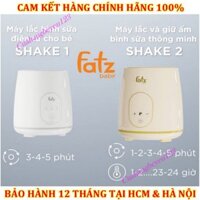 Máy lắc bình sữa điện tử thuận tiện Fatzbaby Fatz Shake 1 - FB3910HB, Shake 2 - FB3911HB (Cam kết hàng chính hãng)
