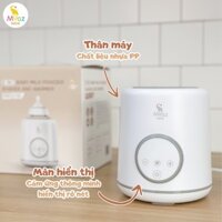Máy lắc bình sữa và giữ ấm sữa thông minh Moaz BéBé MB 079 banbuondososinh1