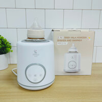 Máy lắc bình sữa và giữ ấm sữa thông minh Moaz BéBé MB079