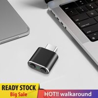 Máy lắc chuột USB C Jiggler Chuột không thể phát hiện 3 chế độ có nút chuyển đổi [walkaround.vn]