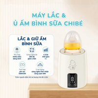 Máy Lắc Sữa Di Động và Hâm Sữa Cho Bé CHIBÉ CB040 - Chính hãng | Pin 1200mAh, Lắc Sữa Không Vón Cục, Tiếng Ồn Nhỏ