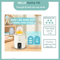 Máy Lắc Sữa Di Động và Hâm Sữa Cho Bé CHIBÉ CB040 Pin 1200mAh, Lắc Sữa Không Vón Cục, Tiếng Ồn Nhỏ, Bảo Hành 18 Tháng