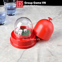 Máy Lắc Tài Xỉu, Bầu Cua Cao Cấp Tặng Kèm 5 Viên Xúc Xắc, Máy lắc xí ngầu tự động dùng pin MLXN-800