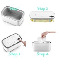 máy làm ấm khăn ướt moaz