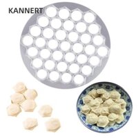 Máy làm bánh bao KANNERT Ravioli, Hợp kim nhôm Khuôn bánh bao dễ sử dụng, Máy cắt Ravioli 37 lỗ bền bỉ Nhà bếp gia đình