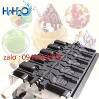 máy làm bánh cá kem cao cấp bằng điện