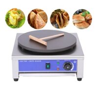 Máy Làm Bánh Crepe Công Nghiệp cao cấp, bánh Kếp Thái, dùng Điện,loại 1 (có ship hoả tốc, bảo hành 12 tháng)