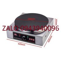 Máy làm bánh crepe,bánh kếp thái lan,bánh phèn,bánh doremon-DÙNG ĐIỆN BẢO HÀNH 1 NĂM