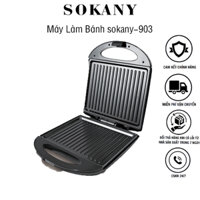 Máy Làm Bánh Kẹp Máy Nướng Máy Ép Bánh Mỳ Máy Làm Bánh Sandwich SOKANY 903