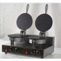 Máy Làm Bánh Kẹp Ốc Quế Đơn Mặt Caro Waffle Ice Cream Cone Maker 220V - Tặng cách thức Làm Bánh